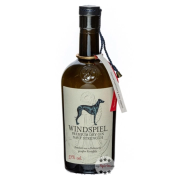 Windspiel Premium Dry Gin Navy Strength / 57 % Vol. / 0,5 Liter-Flasche