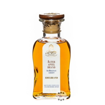 Ziegler Alter Apfel Brand - Edelbrand aus dem Holzfass / 43 % vol. / 0,35 Liter-Flasche