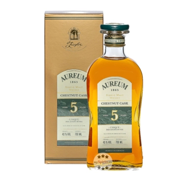 Ziegler Aureum 1865 Chestnut Cask 5 Jahre Single Malt Whisky / 43 % Vol. / 0,7 Liter-Flasche in GP