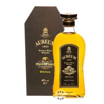 Ziegler Aureum 1865 Grave Digger Edition Malt Whisky - Aged 6 Years / 43 % vol. / 0,7 Liter-Flasche
