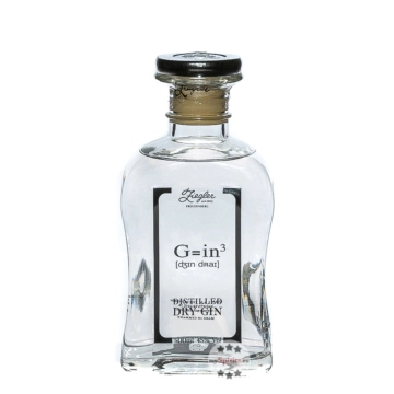 Ziegler: Gin Classic G=in3 / 45% Vol. / 0,7 Liter - Flasche