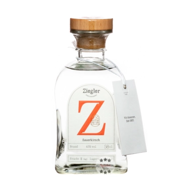 Ziegler Sauerkirschbrand / 43 % Vol. / 0,5 Liter-Flasche