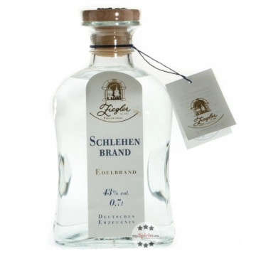 Ziegler Schlehen-Brand: Schlehe Edelbrand online kaufen 43 % vol, 0,7 Liter-Flasche