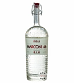 Poli Marconi 46 Gin &ndash; Distilled Dry Gin / 46 % Vol. / 0,7 Liter-Flasche