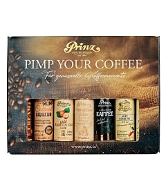 Prinz Miniaturen-Probierset "Pimp your Coffee" / 15 - 40 % vol / 7 x 0,04 Liter-Flasche in Box