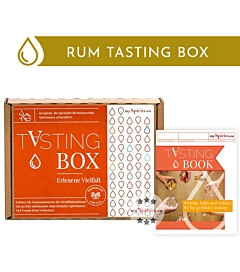 Rum Tasting Set: Entdecker Box Probierset / 38 &ndash; 40 % Vol. / 10 x 0,02 Liter in Box	