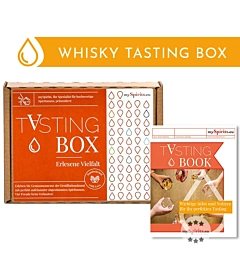 Tasting-Set &bdquo;Whisky Klassiker & Entdeckungen&ldquo; Probierset / 40 - 46 % vol / 10 x 0,02 l in Box mit Booklet