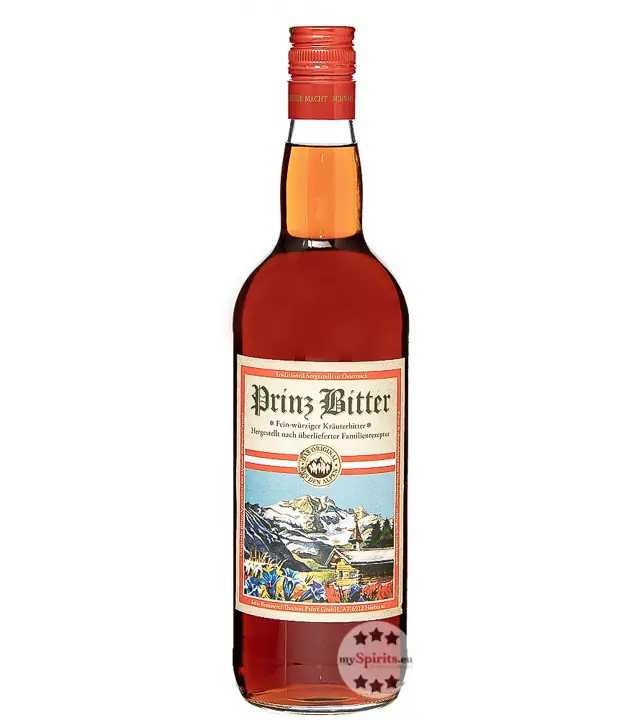 Prinz: Bitter Kräuterlikör / 31 % Vol. / 1,0 Liter-Flasche