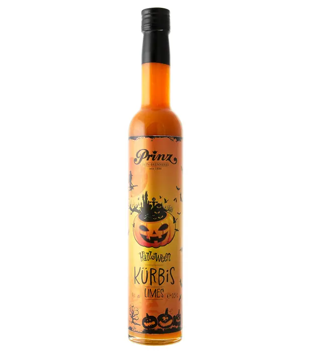 Prinz K&uuml;rbis-Limes Halloween Limited Edition / 16 % Vol. / 0,5 Liter-Flasche