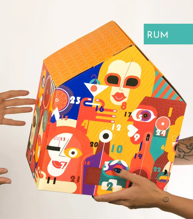 mySpirits Rum Adventskalender 2022 ART EDITION 