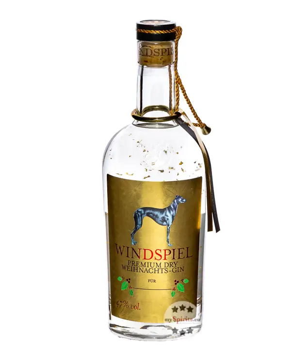 Windspiel Weihnachts-Gin Premium Dry Gin / 47 % Vol. / 0,5 Liter-Flasche