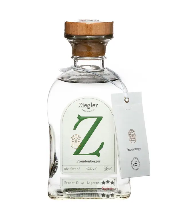 Ziegler Freudenberger Obstbrand / 43 % Vol. / 0,5 Liter-Flasche