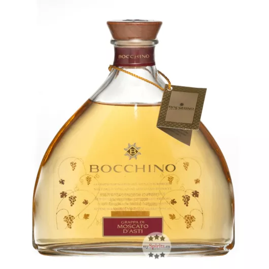Bocchino Grappa Moscato D\'Asti 0,7 Liter-Flasche