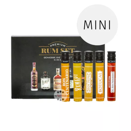 Sierra Madre Rum Tasting Set kaufen – 5 Minis