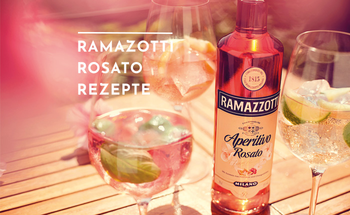 – leckere Rosato Ramazzotti Aperitifs Rezepte