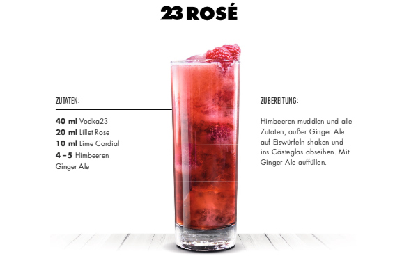 Vodka 23 Rosé